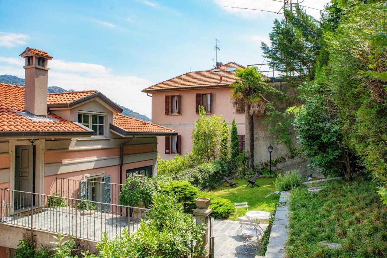 I D'A Charming Penthouse - Lake View- Como- House-130 Mt-2 Double Bedrooms And 2 Double Bathrooms A Spacious Living Room-Full Equipped Kitchen-Private Garden And Terrace-Private Covered Parking 外观 照片